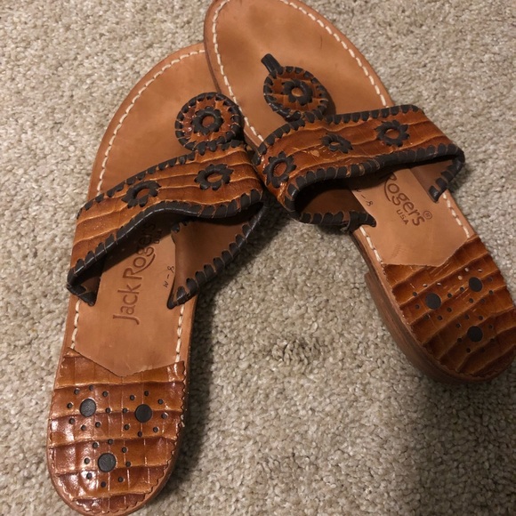 Original Jack Rogers leather sandals - Picture 5 of 5
